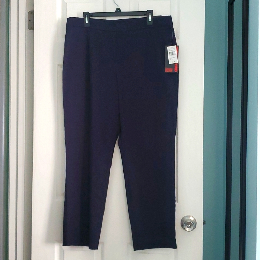Briggs The Slimming Solution Comfort Waistband Navy Pants PXL